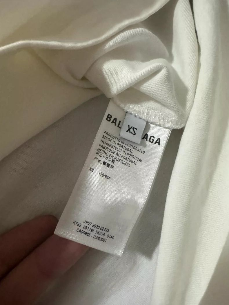 Balenciaga Balenciaga Luminous Elf Smiling Face Round Neck Short Sleev Size US XS / EU 42 / 0 - 4 Thumbnail
