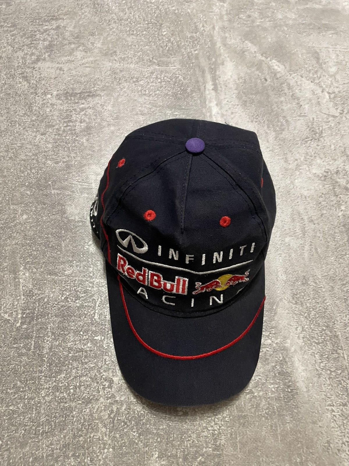 Red Bull × Vintage Vintage Infiniti Red Bull Racing Cap Hat Size ONE SIZE - 7 Thumbnail