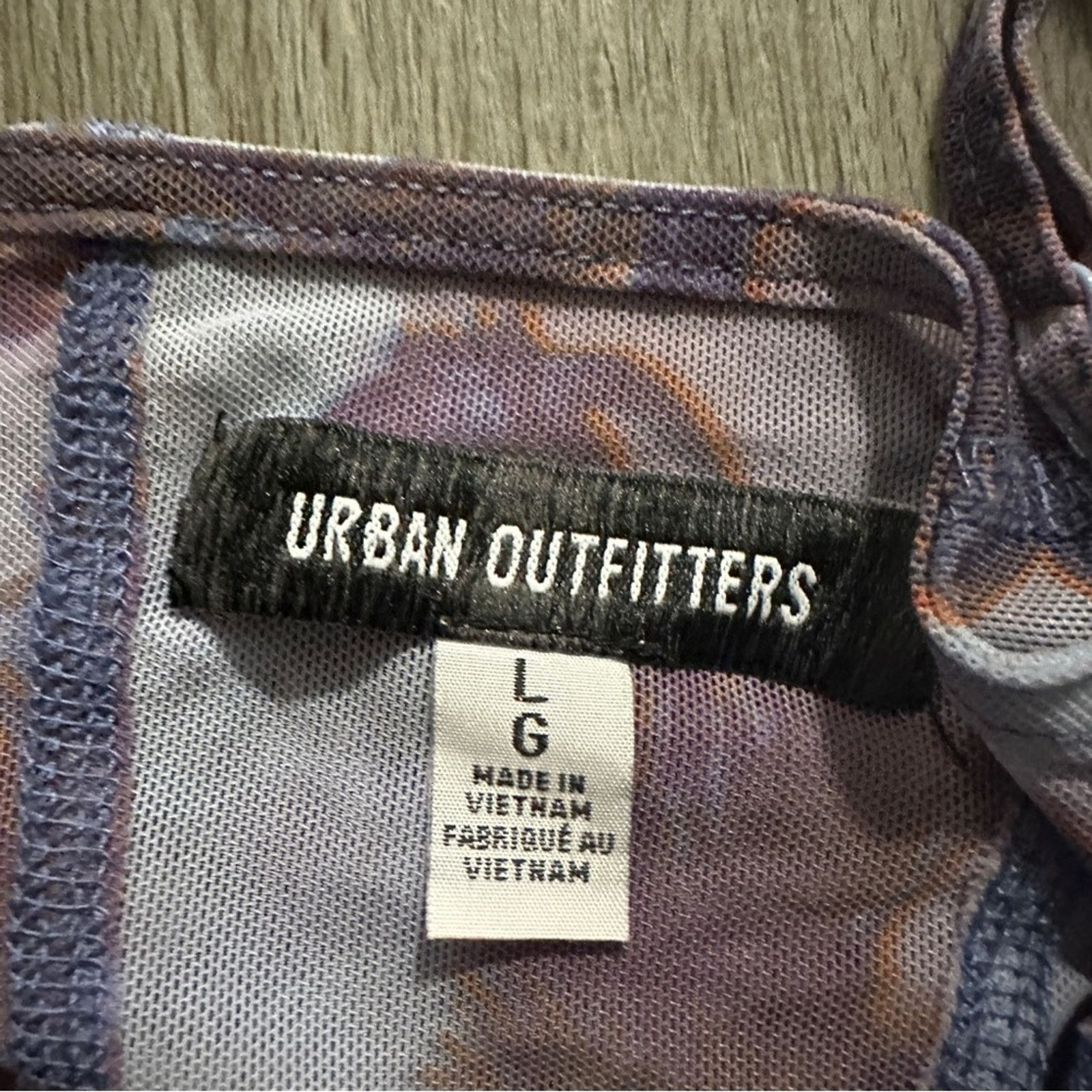 Urban Outfitters Urban Outfitters Ziggy Purple Paisley Corset Top Sz L Size L / US 10 / IT 46 - 8 Thumbnail