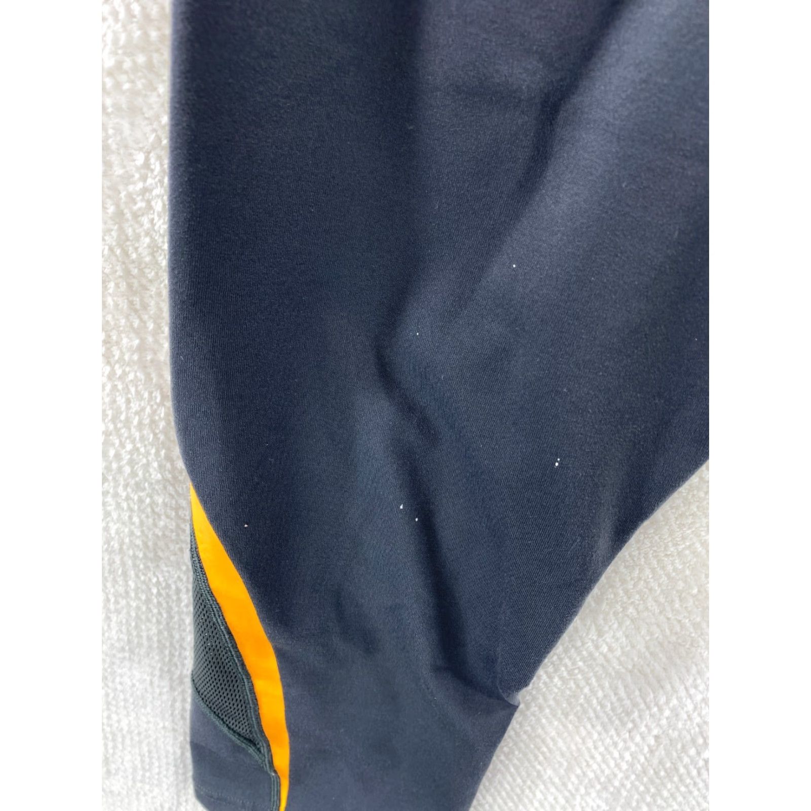 Nike Nike Dri-Fit Womens Leggings Capri Shirt Pants - Gray Orange Swoosh Medium M Womens Nike Dri-FIT Capris Size 32" / US 10 / IT 46 - 5 Thumbnail