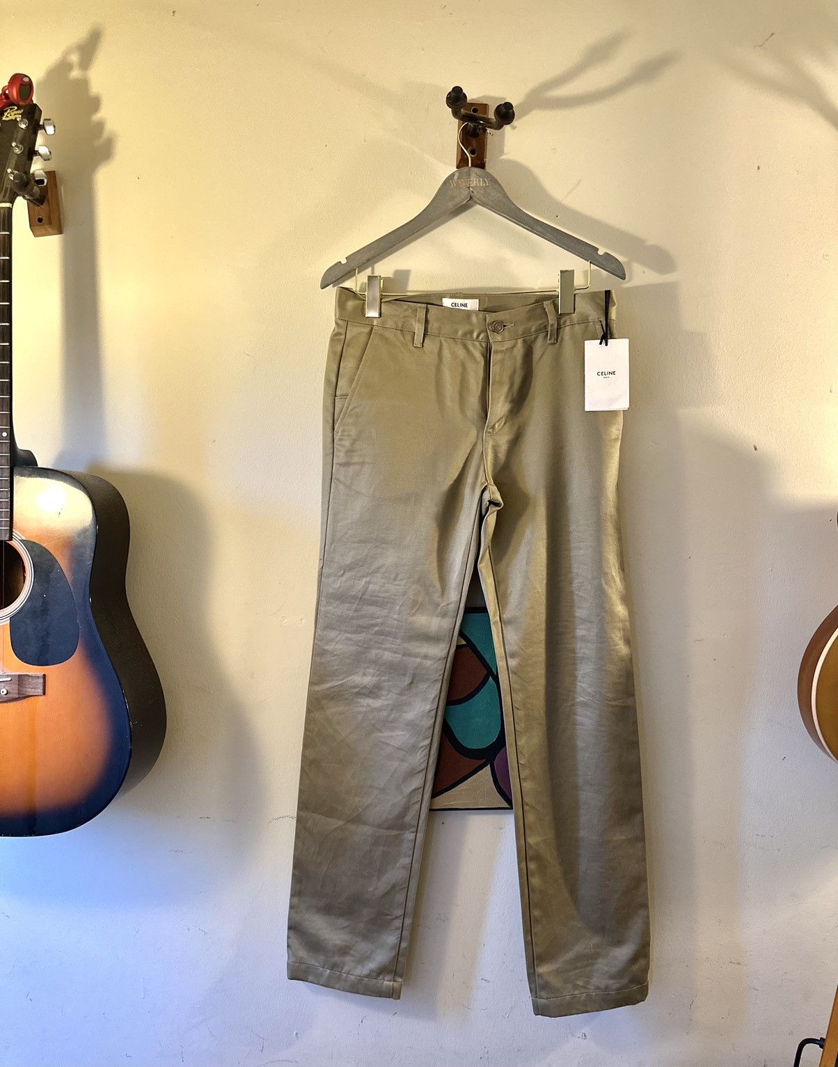 Celine Celine CHINOS IN TWILL Size US 29 - 1 Thumbnail