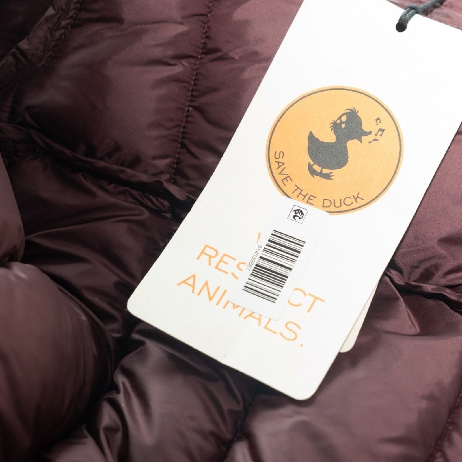 Save The Duck Save The Duck. Mei Faux Fur Collar Coat. Size M / US 6-8 / IT 42-44 - 6 Thumbnail