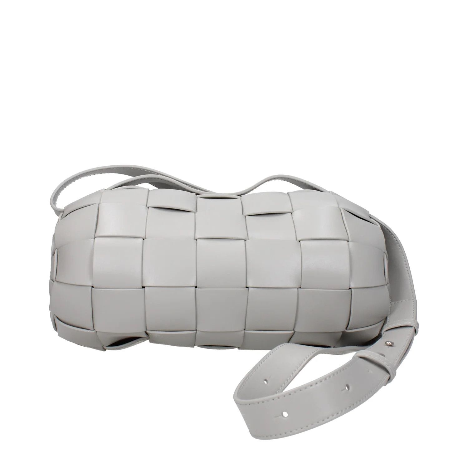 Bottega Veneta ob1o1e0325 Size: OS / Leather Handbag in Grey Size ONE SIZE - 3 Thumbnail