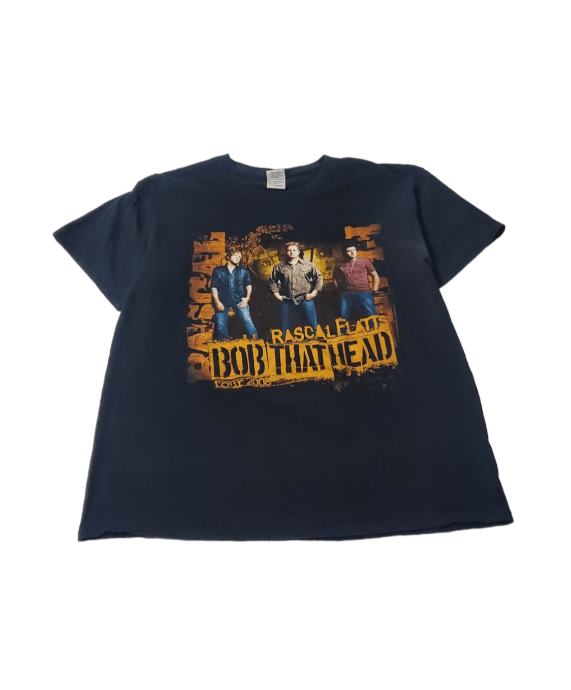 Band Tees × Vintage 2008 Rascal Flatts Bob That Head Tour T-Shirt Size US L / EU 52-54 / 3 - 1 Thumbnail