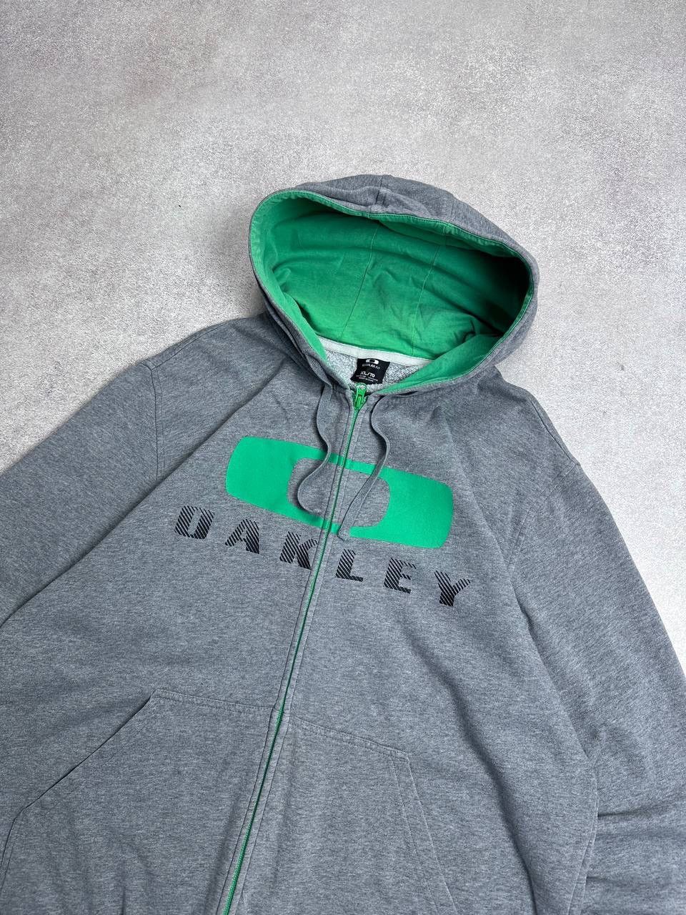 Oakley Vintage Oakley Software Boxy Zip Hoodie XL Size US L / EU 52-54 / 3 - 2 Thumbnail
