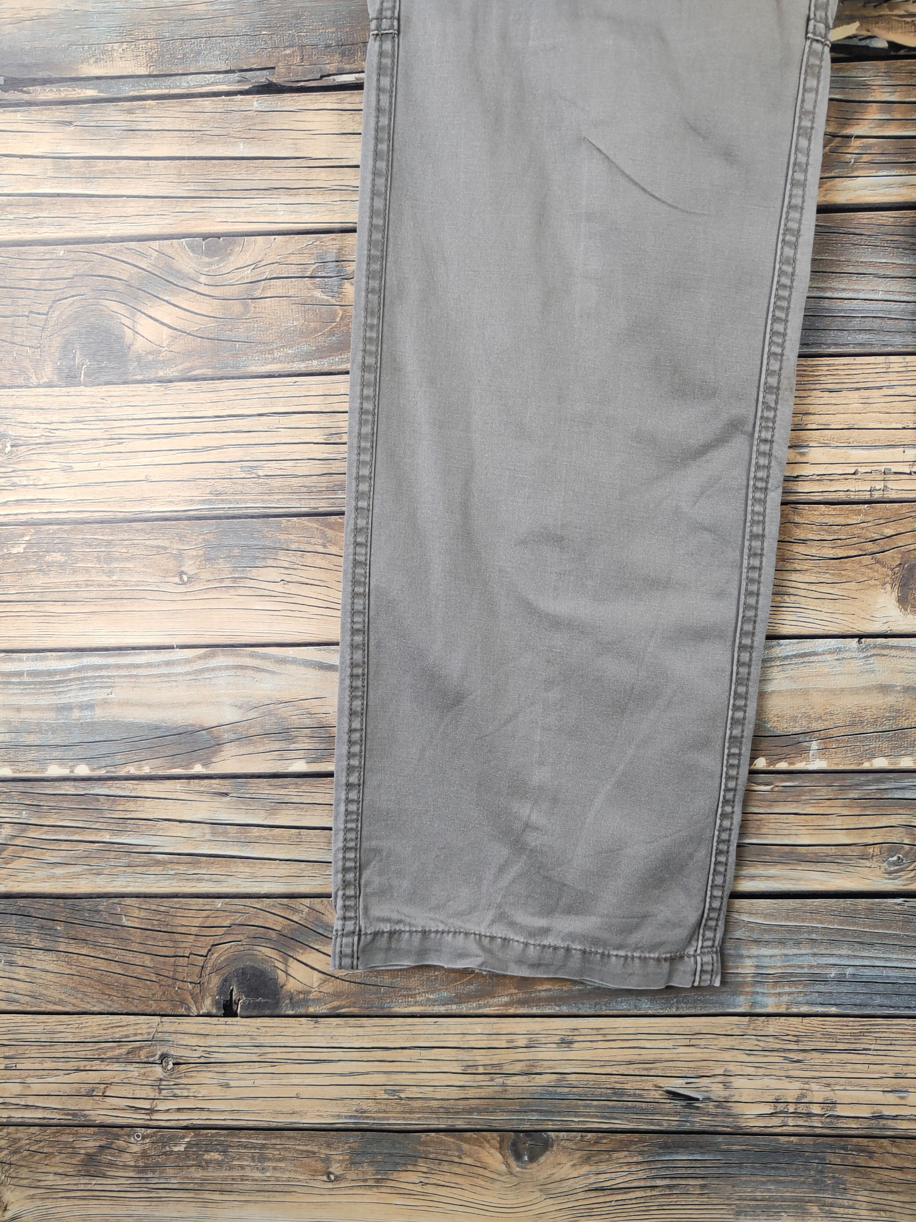 Uniqlo DL Uniqlo Olive Faded Multipocket Tactical Cargo Pants #1329 Size US 30 / EU 46 - 4 Thumbnail