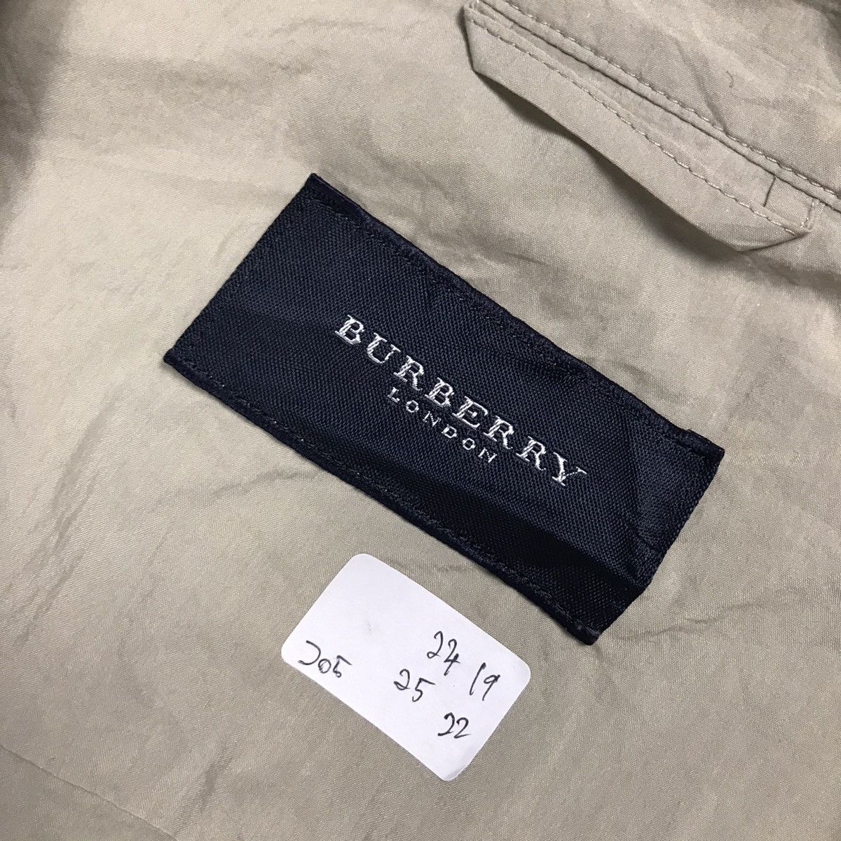 Burberry BURBERRY GRAY FADED ZIP JACKET Size US L / EU 52-54 / 3 - 13 Thumbnail