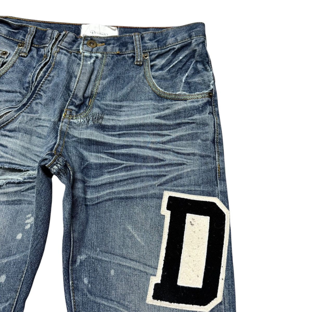 Devilock Vintage Devilock Distressed Denim Jeans Size US 30 / EU 46 - 6 Thumbnail