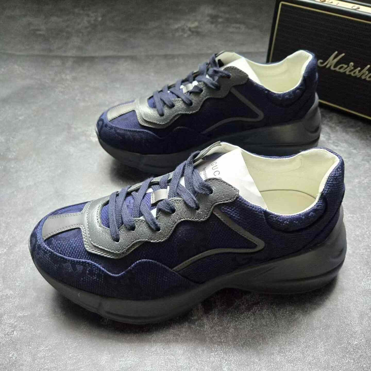 Balenciaga Balenciaga Denim Blue Lowtop Sneakers 40 Men Size US 7.5 / EU 40-41 - 1 Thumbnail