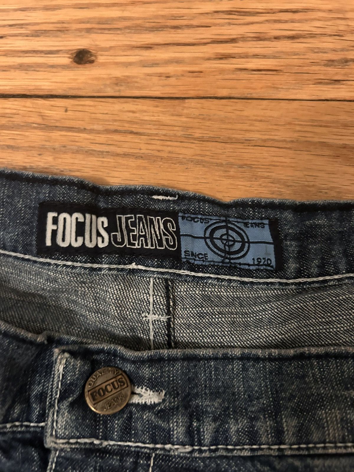 Vintage Very baggy focus jorts Size US 36 / EU 52 - 4 Thumbnail
