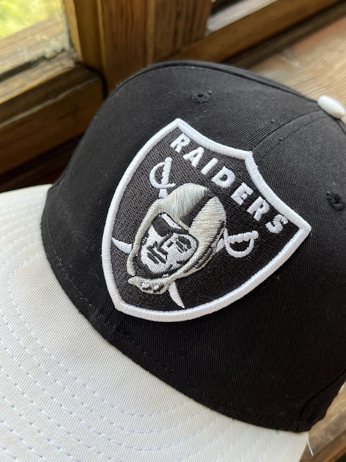 NFL Vintage 90s Oakland Raiders Cap Hat Trucker NFL Streetwear Size ONE SIZE - 6 Thumbnail