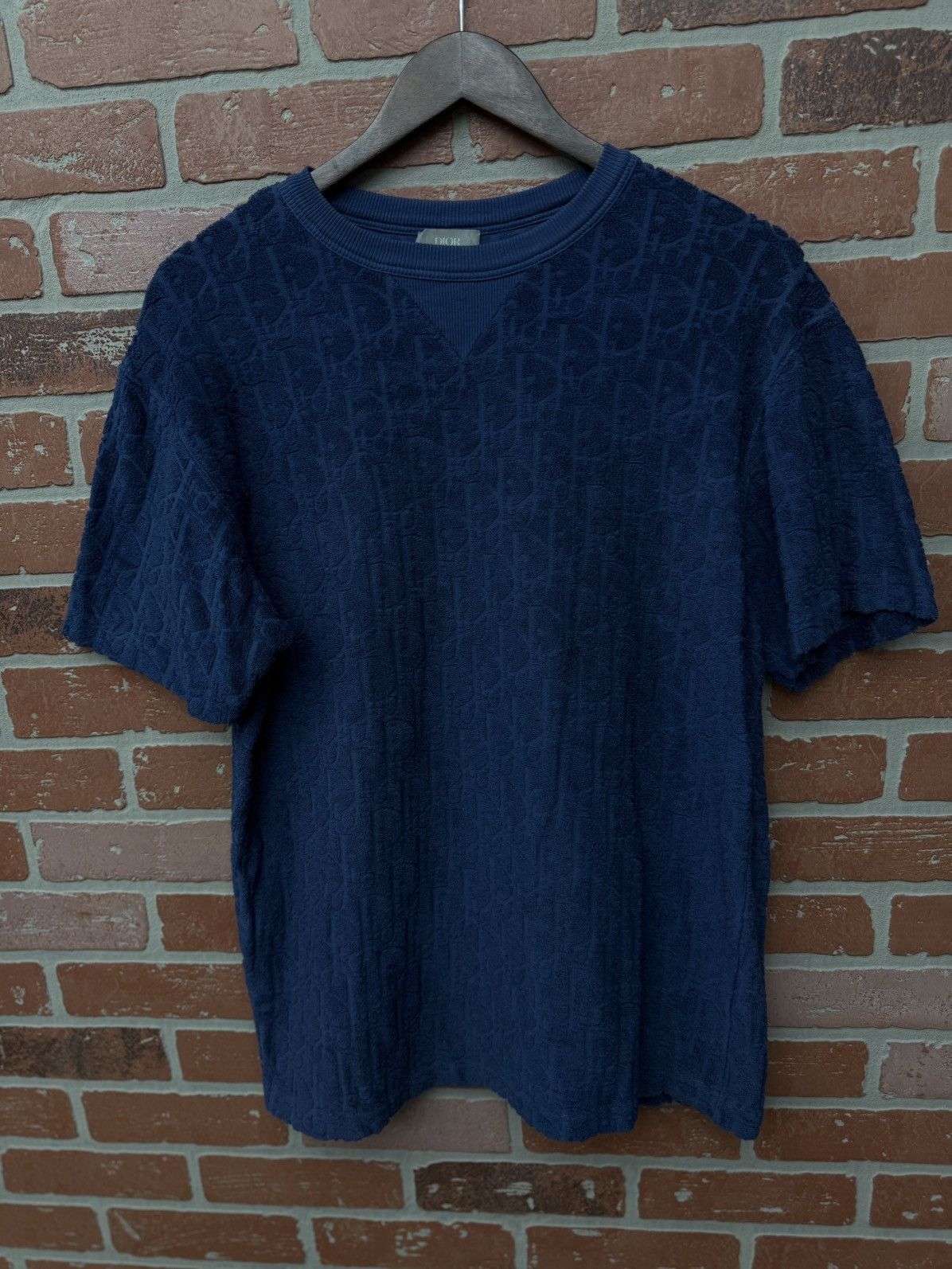 Dior Dior Oblique Blue Exlusive Color Tee Shirt Size Small Size US S / EU 44-46 / 1 - 6 Thumbnail