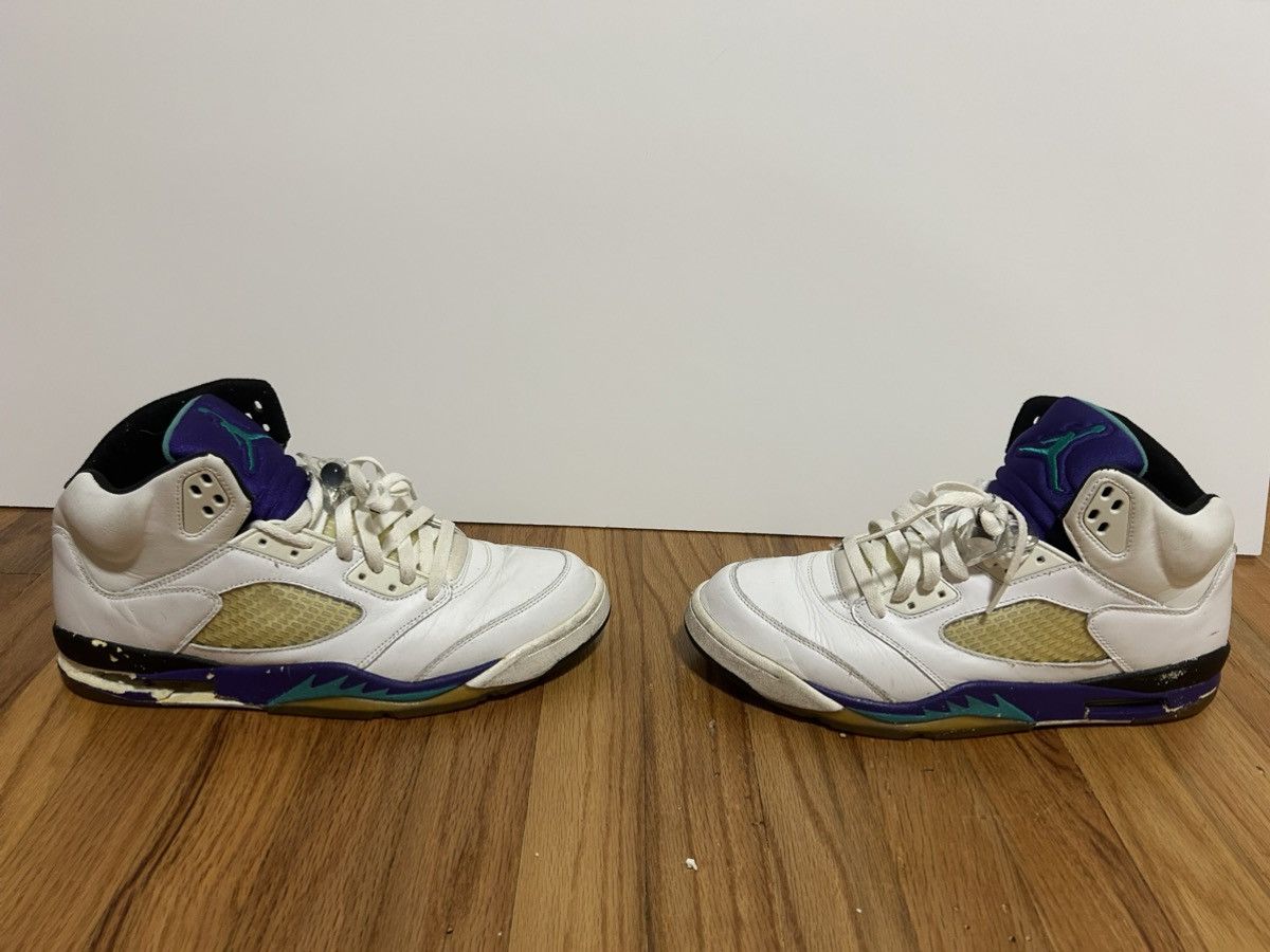 Nike Air Jordan 5 Grape 2006 Size 11.5 Size US 11.5 / EU 44-45 - 2 Thumbnail