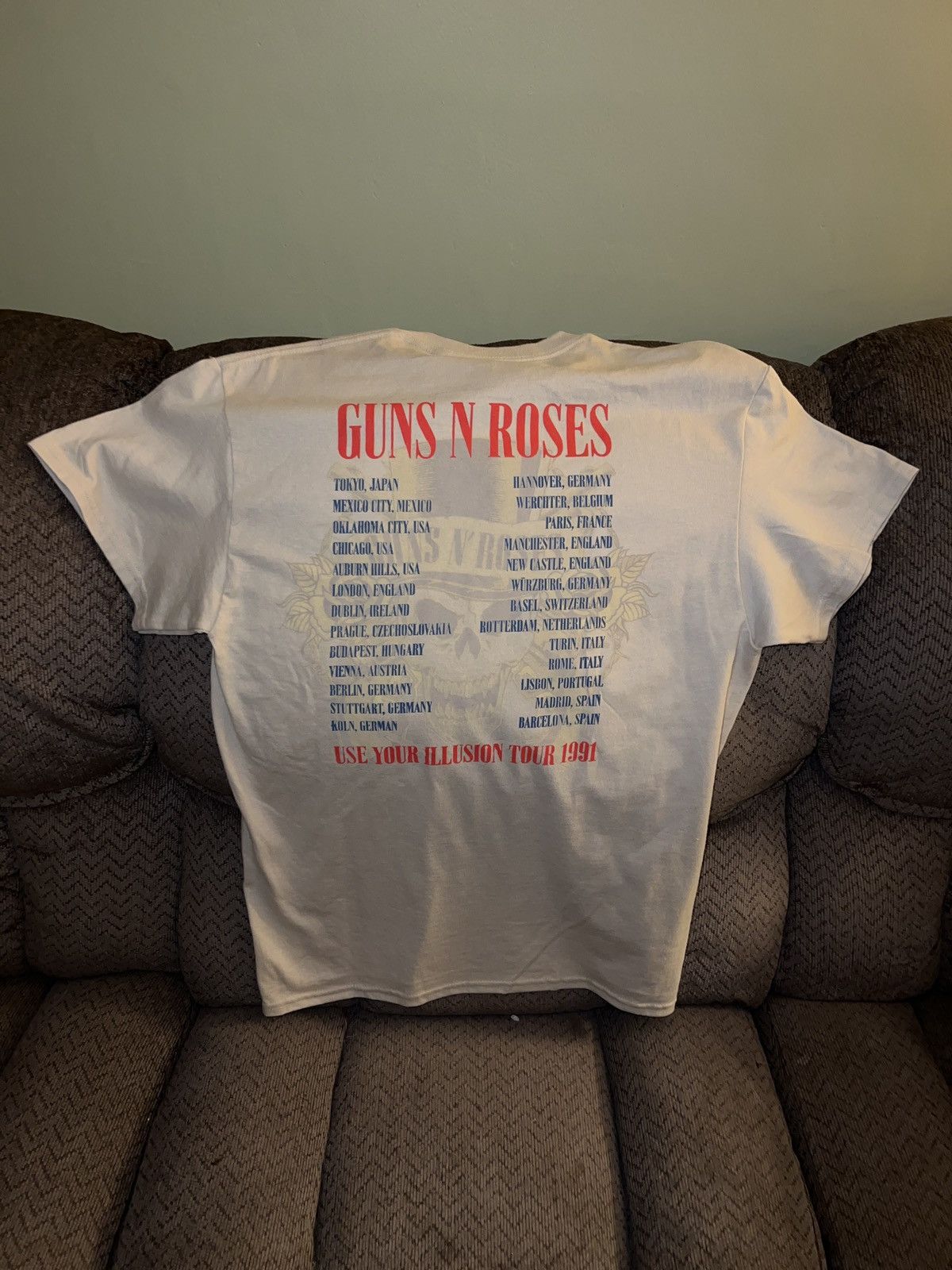 Guns N' Roses Guns N’ Roses World Tour ‘91 Tee Size US M / EU 48-50 / 2 - 3 Thumbnail