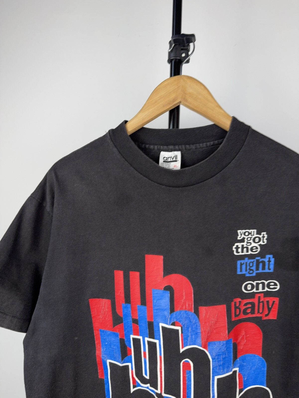 Pepsi × Vintage Vintage 90s Pepsi Promo graphic T shirt Grey XL made In USA Size US XL / EU 56 / 4 - 2 Thumbnail