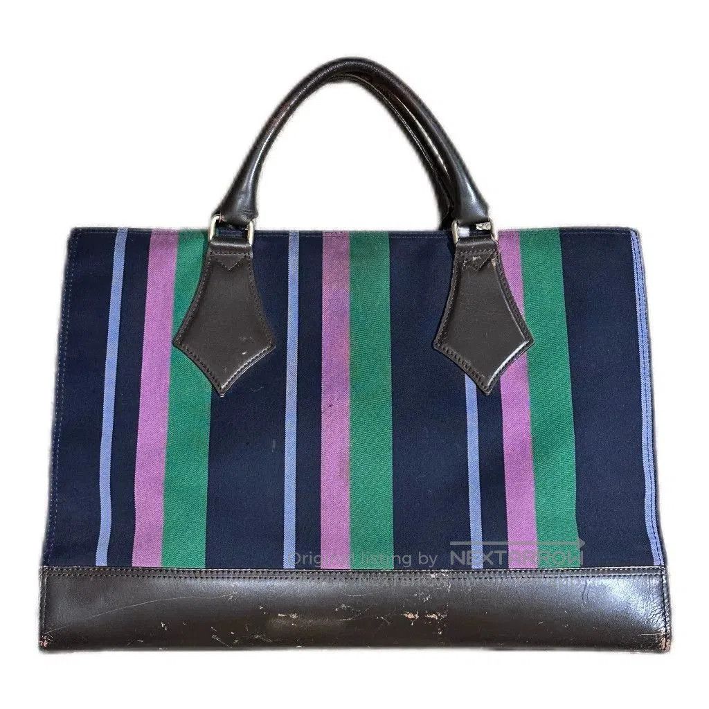 Vivienne Westwood Vivienne Westwood Striped Saturn Tote. Size ONE SIZE - 3 Thumbnail