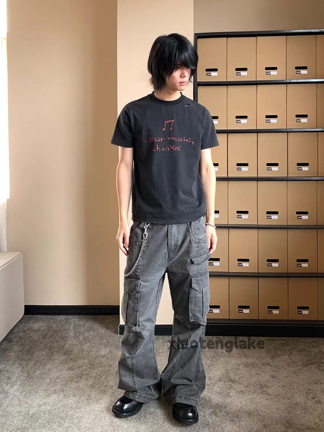 Designer × Japanese Brand × Vintage Washed faded utility patchwork punk grunge pants Size US 32 / EU 48 - 7 Thumbnail