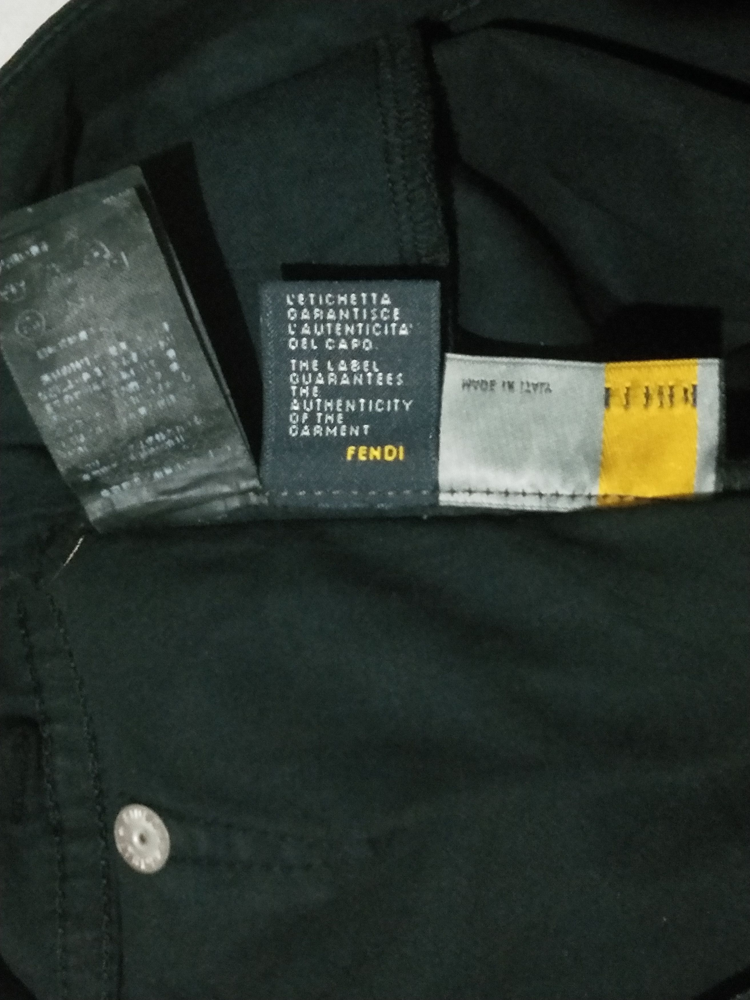 Fendi × Zucca Fendi slimfit pants Size 24" / US 00 / IT 34 - 8 Thumbnail