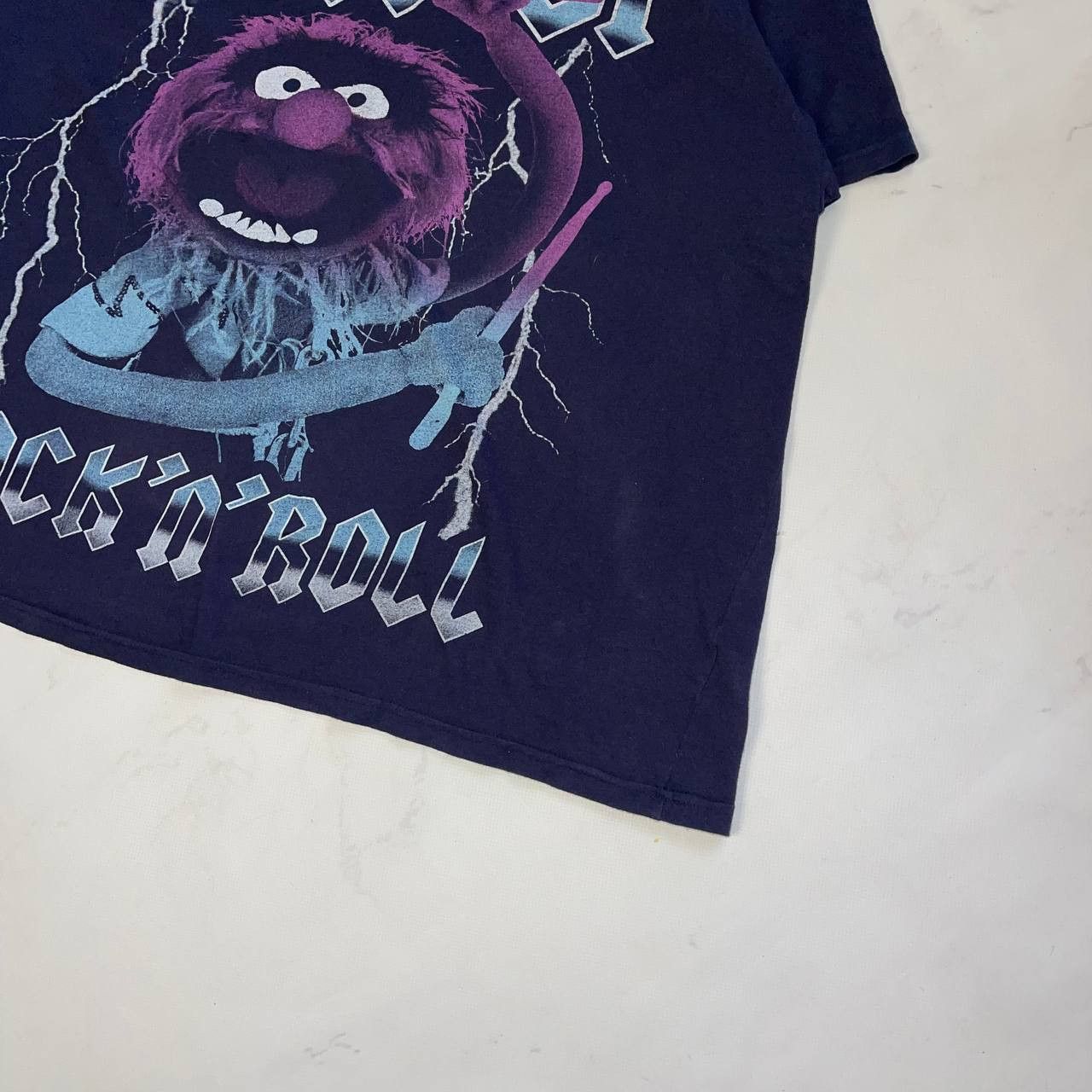 Vintage Vintage THE MUPPETS Animal Heavy Metal T-Shirt Rock Band Size US XL / EU 56 / 4 - 6 Thumbnail
