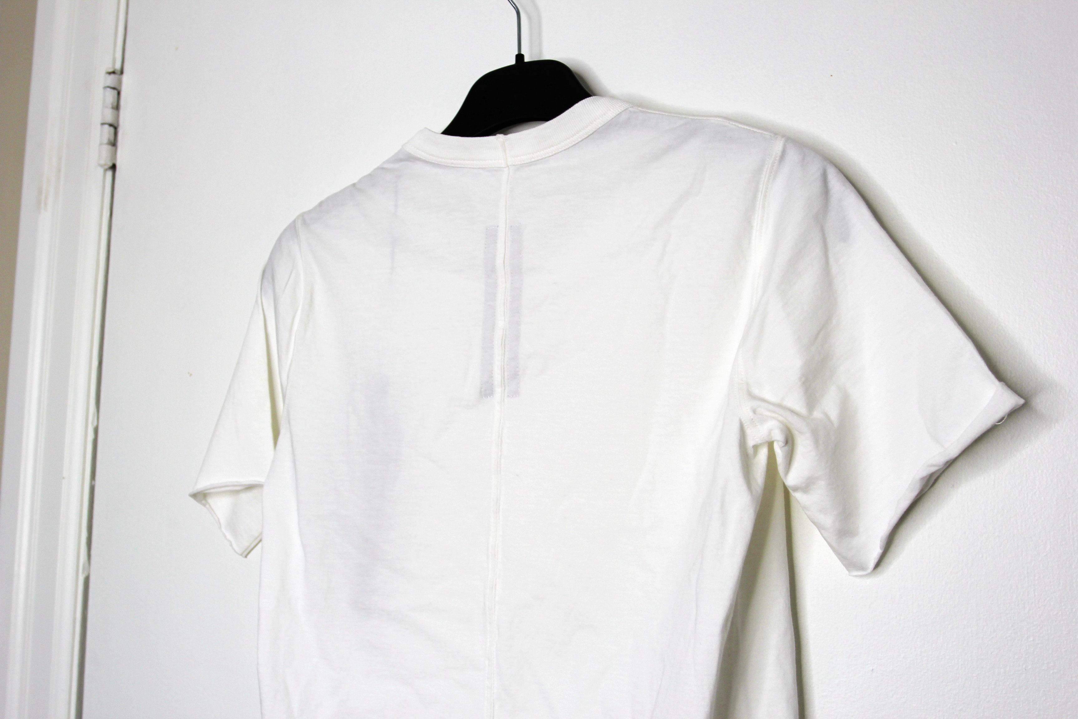 Rick Owens BNWT SS24 RICK OWENS "LIDO" BASIC SS TSHIRT MILK M Size US M / EU 48-50 / 2 - 6 Thumbnail