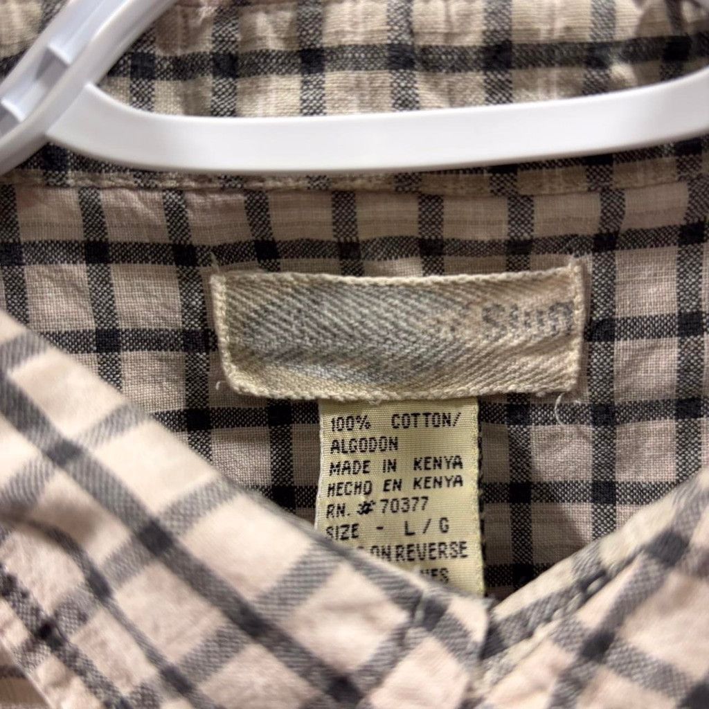 Valentino Plaid Plugg Button Up shirt Size US L / EU 52-54 / 3 - 3 Thumbnail