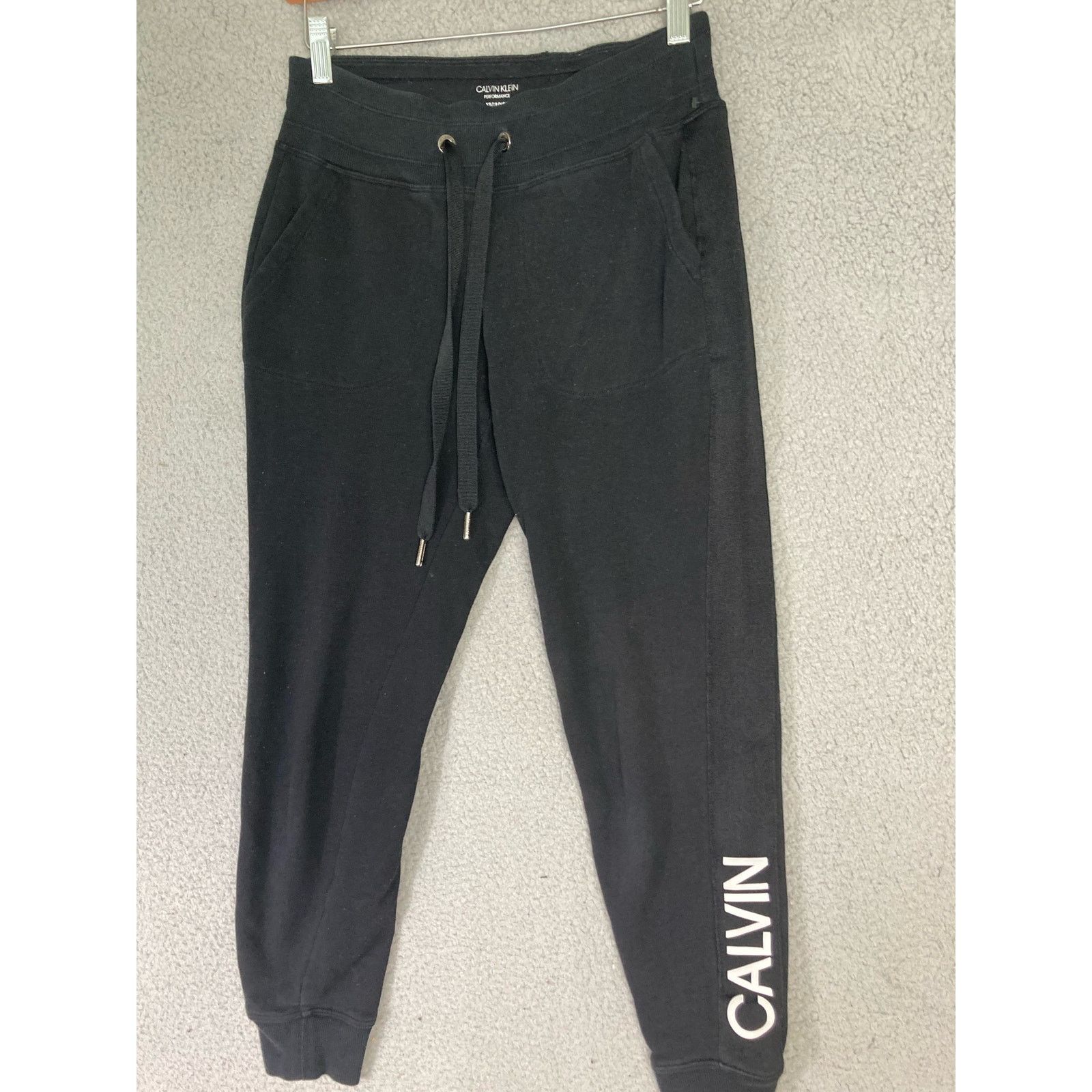 Calvin Klein Calvin Klein Women's Jogger Sweatpants Black XS Activewear Size 27" / US 4 / IT 40 - 5 Thumbnail