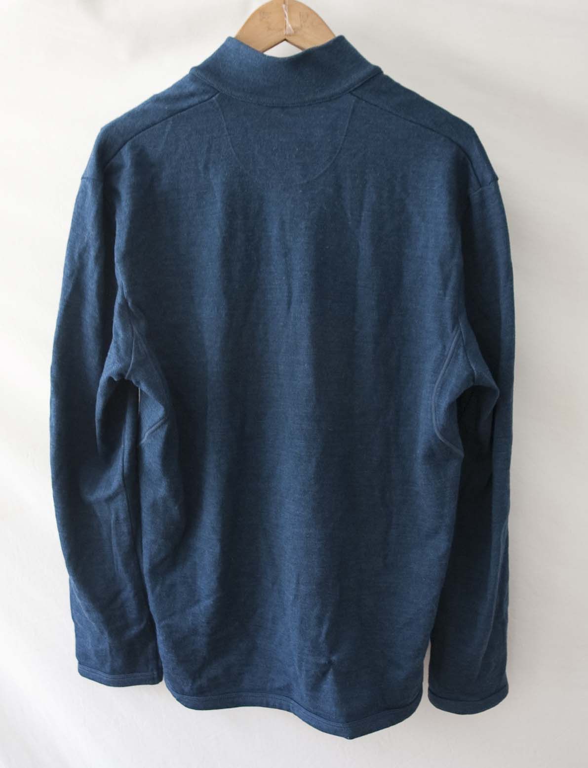 Icebreaker Icebreaker Sweater 1/3 Zip Size M Blue Distressed Size US M / EU 48-50 / 2 - 7 Thumbnail