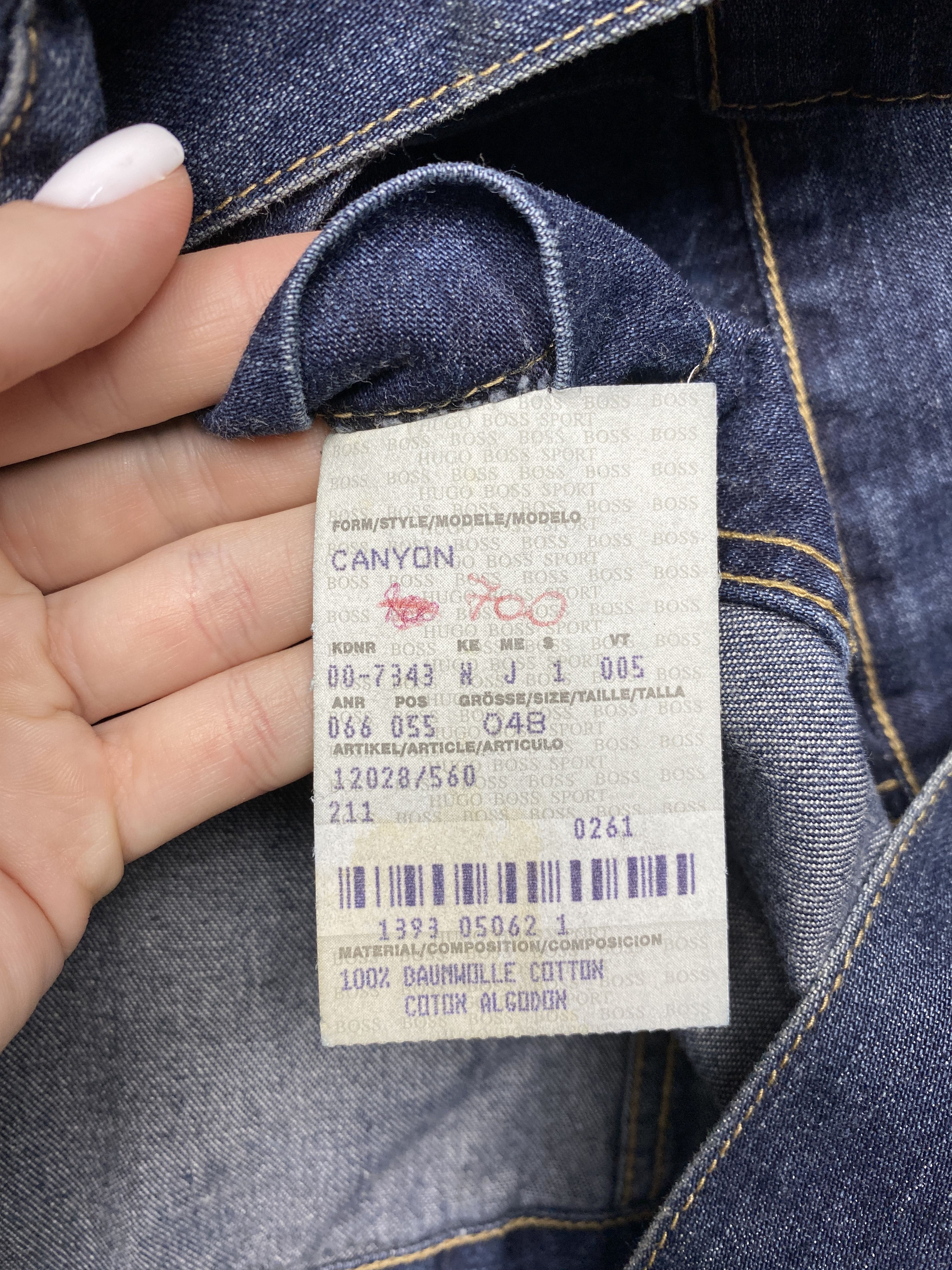 Hugo Boss Hugo Boss Vintage Mens Jeans Denim Jacket Size US M / EU 48-50 / 2 - 6 Thumbnail