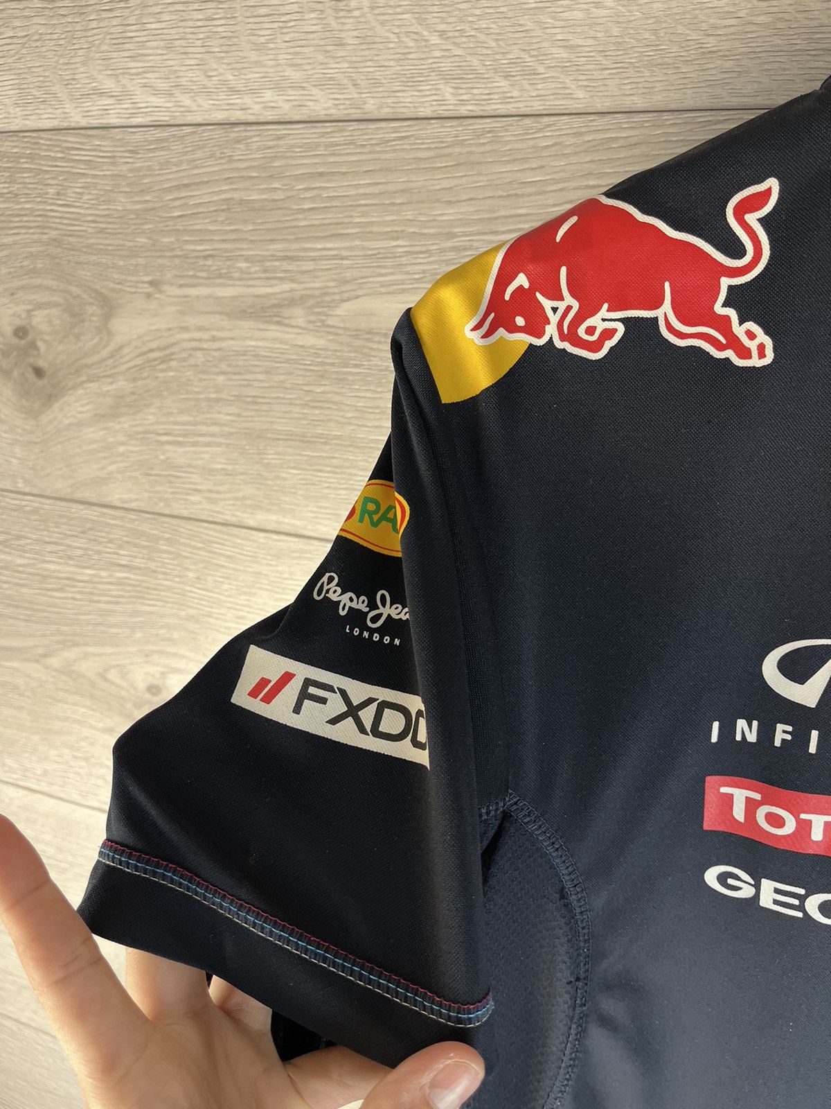 Red Bull Pepe Jeans Red Bull Racing Jersey Infiniti Formula One Navy Size US L / EU 52-54 / 3 - 8 Thumbnail