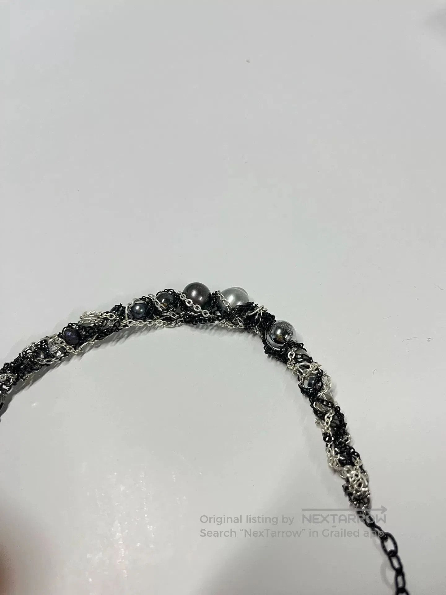 Gunda Gunda Irregular Pearl Chain Bracelet. Size ONE SIZE - 7 Thumbnail