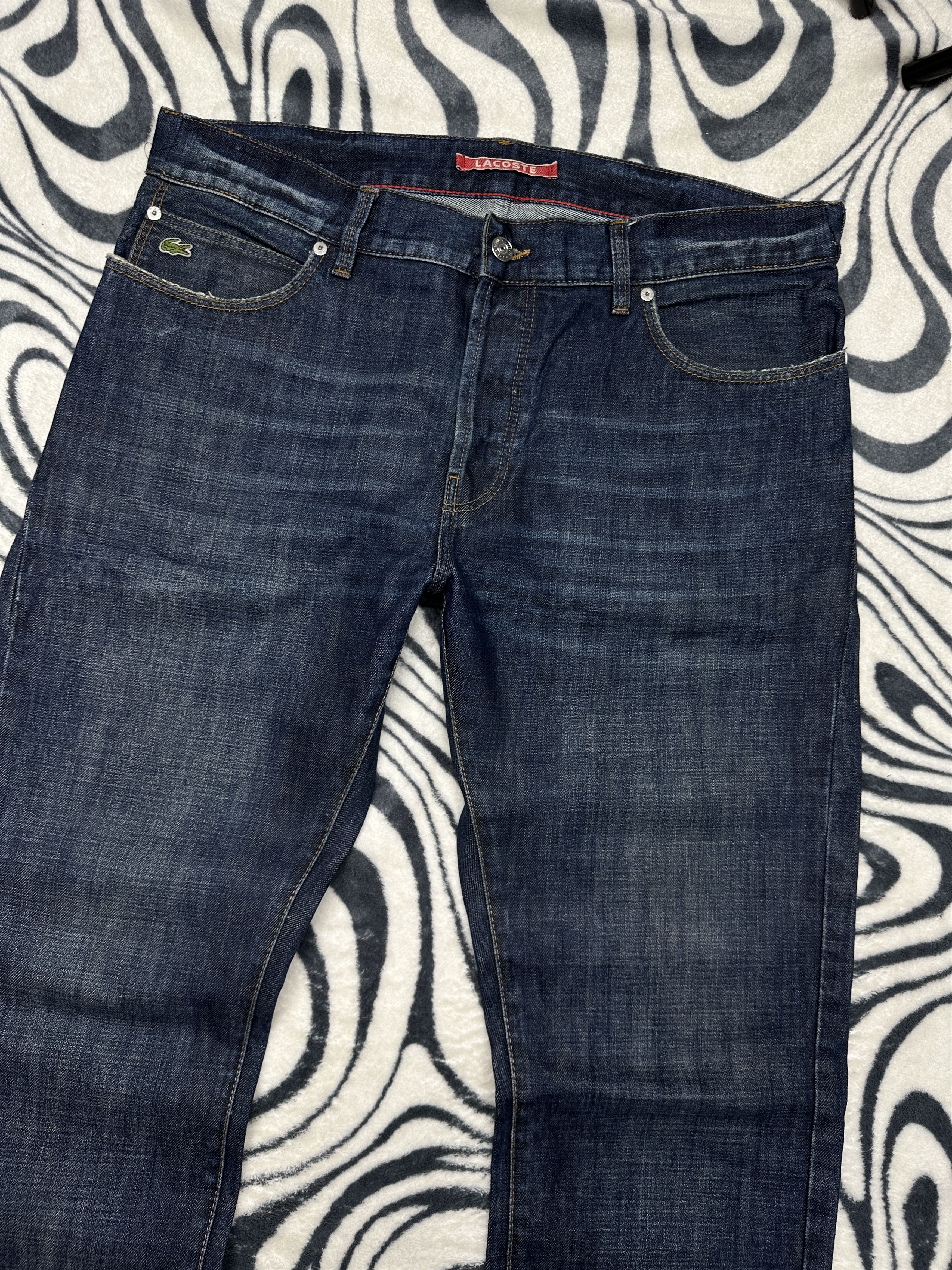 Lacoste Lacoste Live Vintage Mens Denim Pants Jeans Size US 36 / EU 52 - 4 Thumbnail