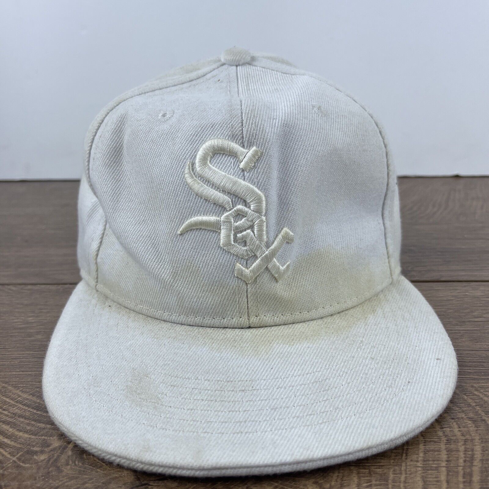 Other Chicago White Sox Hat White Hat Adjustable Snapback Adult Si Size ONE SIZE - 3 Thumbnail