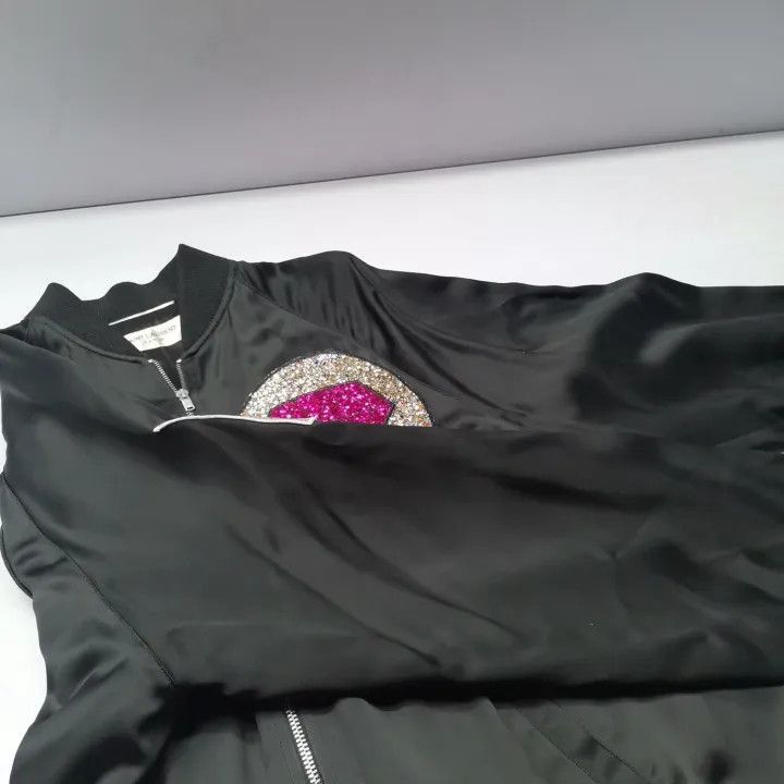 Saint Laurent Paris Yves Saint Laurent Black Long Sleeve Pilot Jacket-2507 Size US S / EU 44-46 / 1 - 4 Thumbnail