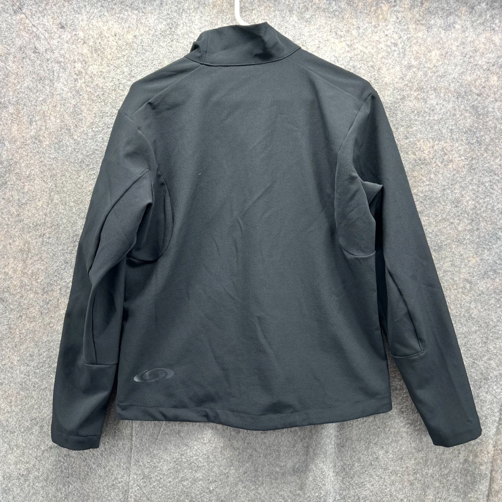 Salomon Salomon Jacket Women Large Black Full Zip Polyester Clima Wind Winter Sweater Size L / US 10 / IT 46 - 3 Thumbnail