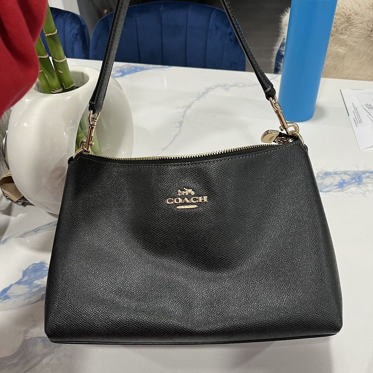 Coach black leather coach shoulder bag Size ONE SIZE - 1 Thumbnail