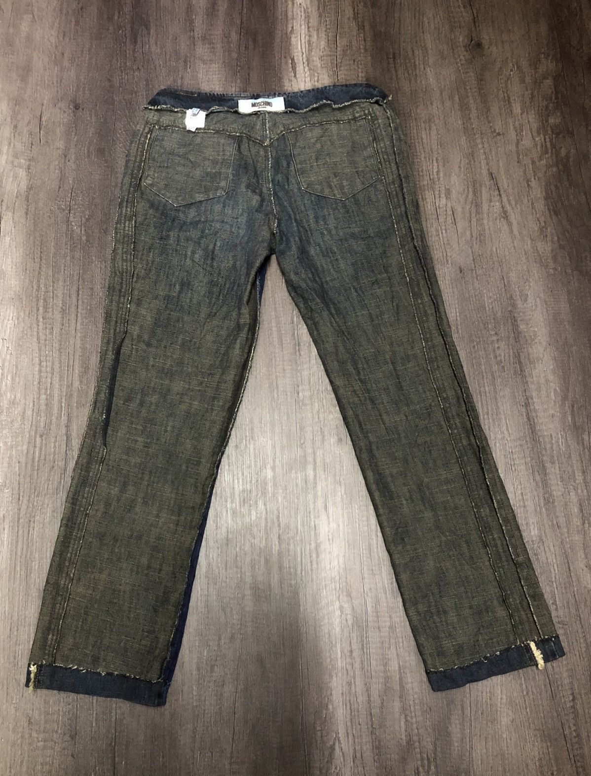 Moschino × Vintage MOSCHINO JEANS DONNA RARE DESIGN Size 28" / US 6 / IT 42 - 24 Thumbnail