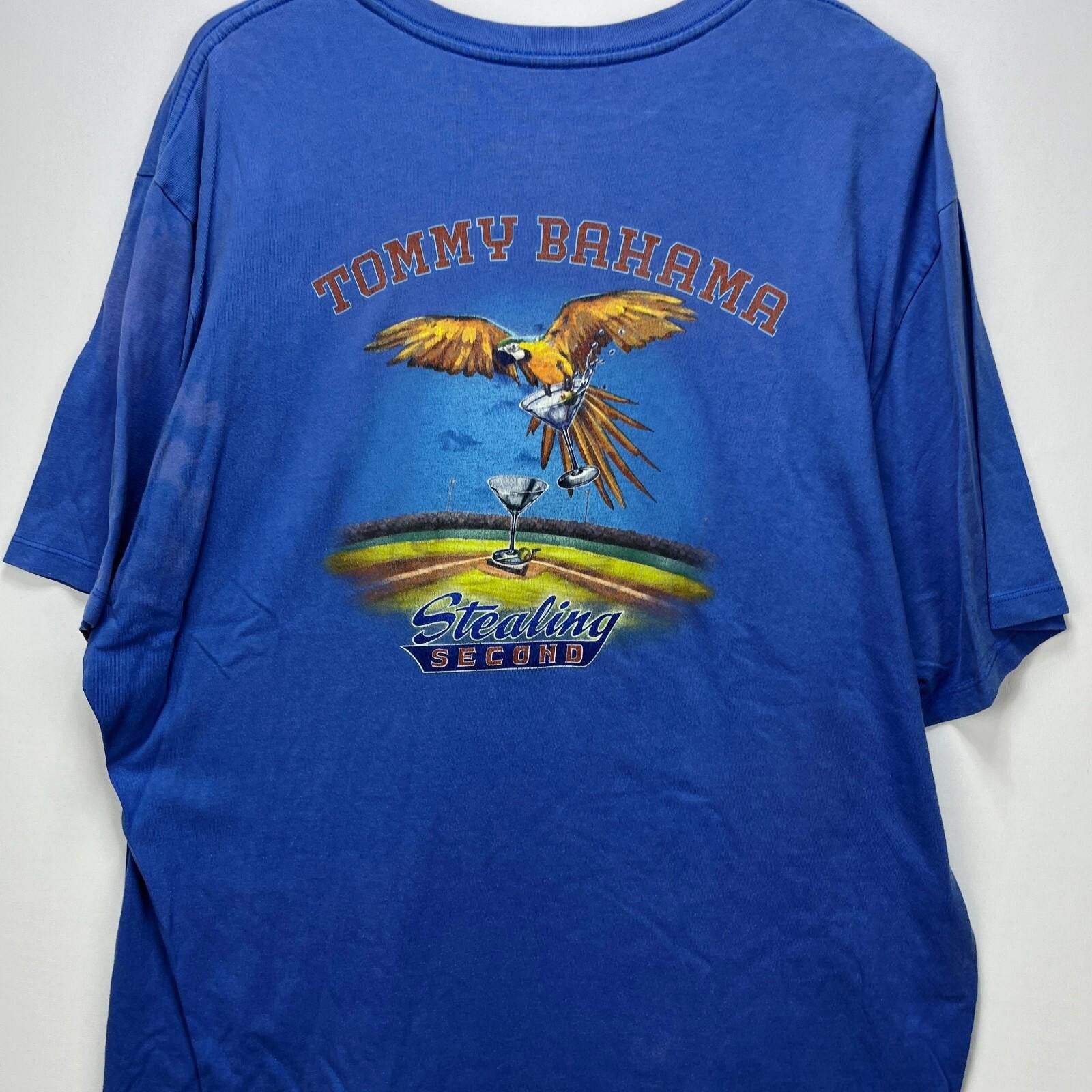 Tommy Bahama Vintage Tommy Bahama Bird Relax T Shirt XXL Size US XXL / EU 58 / 5 - 2 Thumbnail
