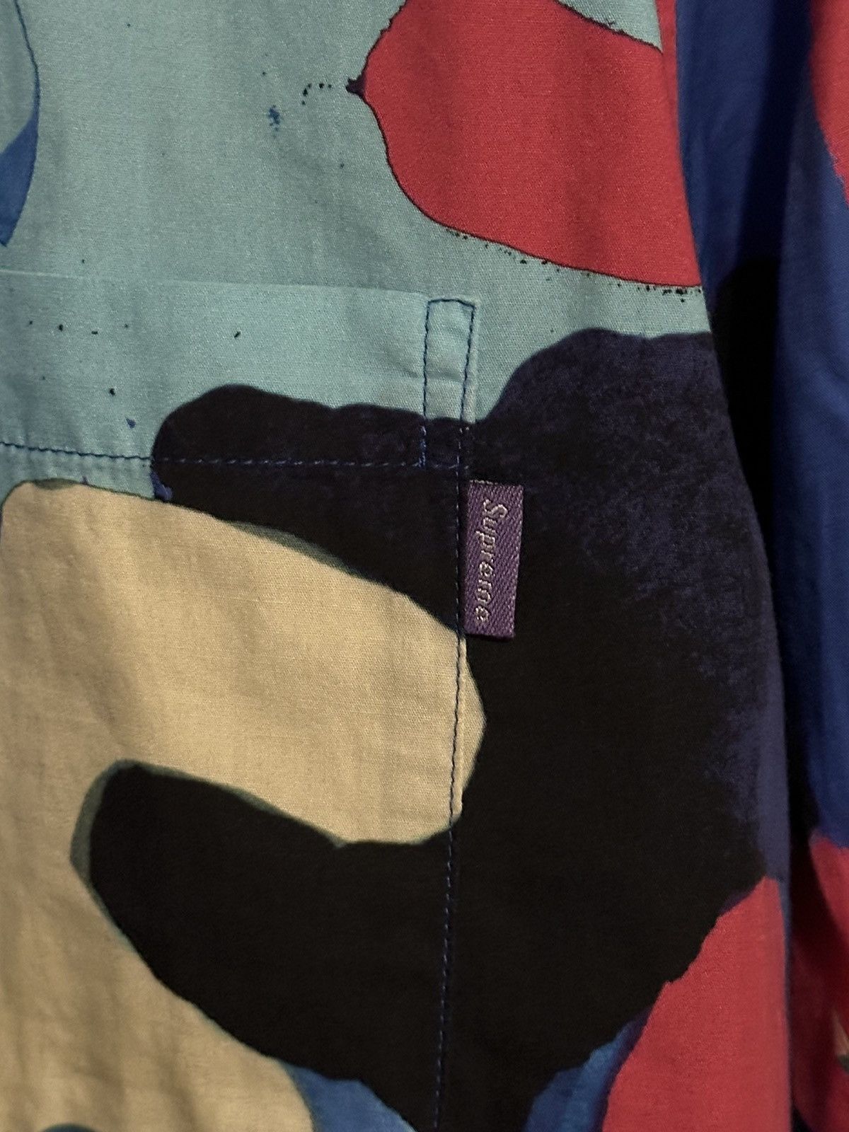 Supreme Supreme Painted Logo Shirt Size US L / EU 52-54 / 3 - 3 Thumbnail