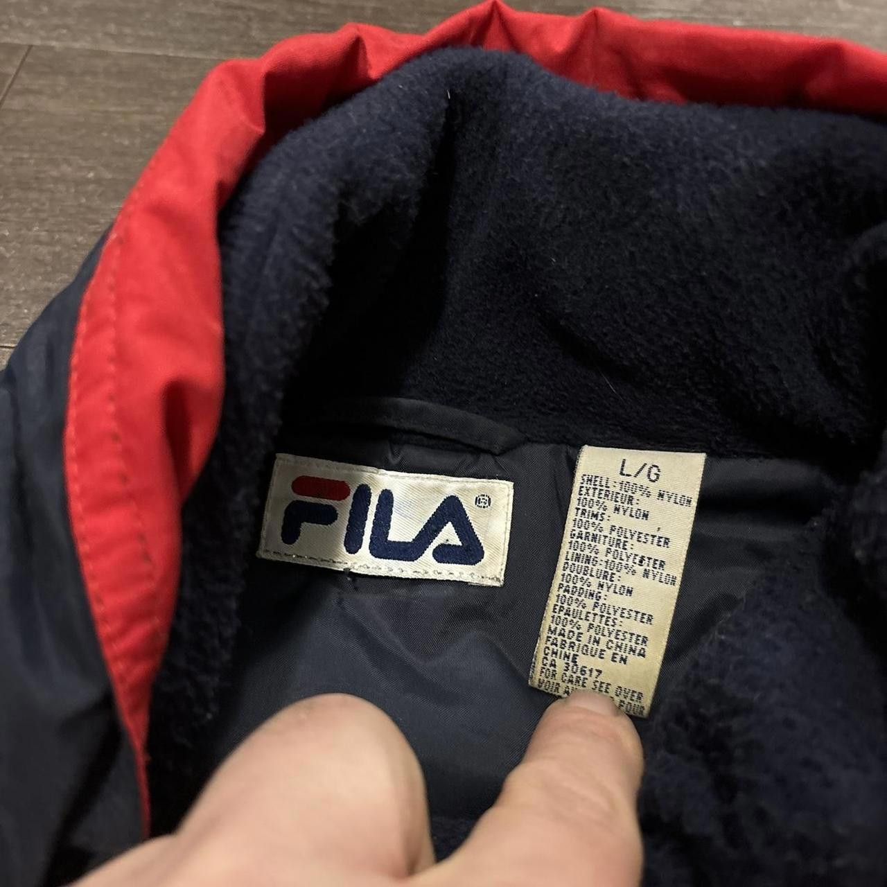 Fila vintage Fila anorak jacket L/XL 90s Size US L / EU 52-54 / 3 - 8 Thumbnail