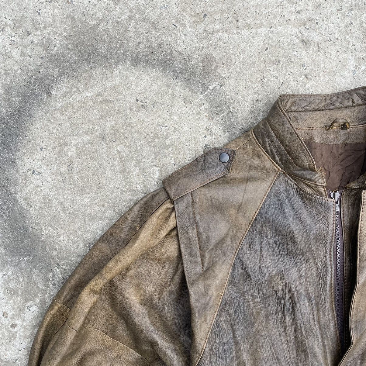Vintage Vintage Leather Moto Jacket Mimora Style USA 90s Y2K Size US M / EU 48-50 / 2 - 5 Thumbnail