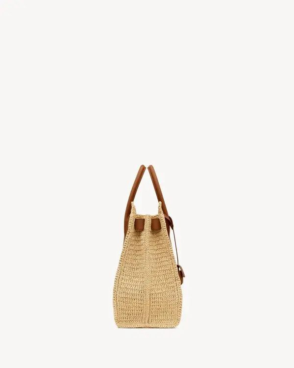 Saint Laurent Paris o1bcso1str0326 Size: OS/Sac De Jour Medium Raffia in Beige Size ONE SIZE - 3 Thumbnail