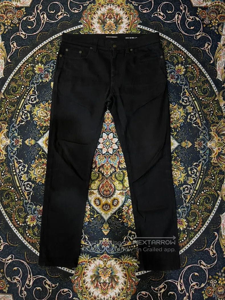 Saint Laurent Paris Saint Laurent Paris Black Basic Denim Jeans Size US 32 / EU 48 - 1 Thumbnail