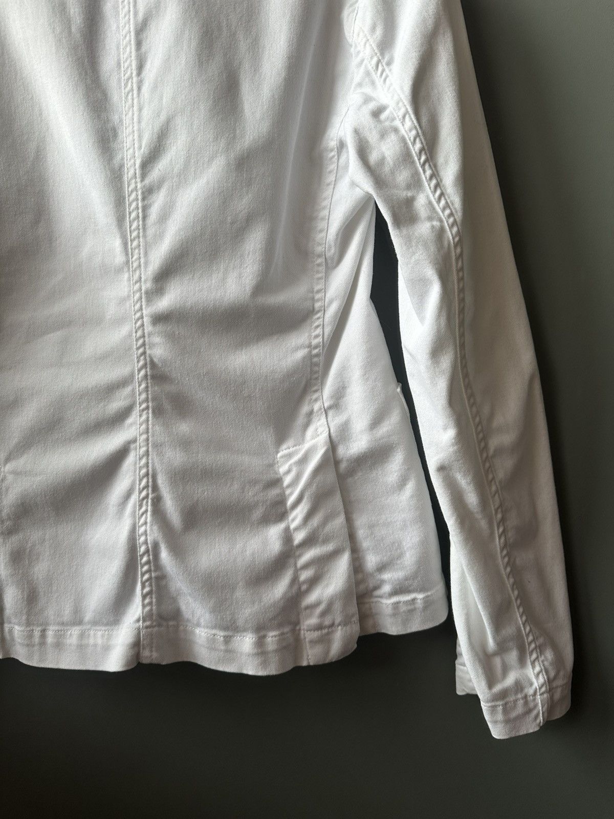 Aspesi Aspesi White Cotton Blazer Size 42 Size M / US 6-8 / IT 42-44 - 6 Thumbnail