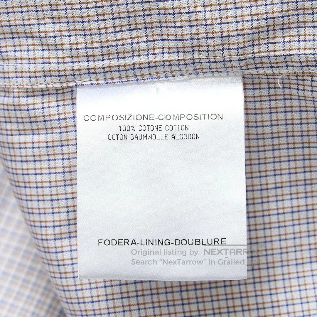 Saint Laurent Paris Saint Laurent Men's Logo Check Shirt. Size US M / EU 48-50 / 2 - 7 Thumbnail