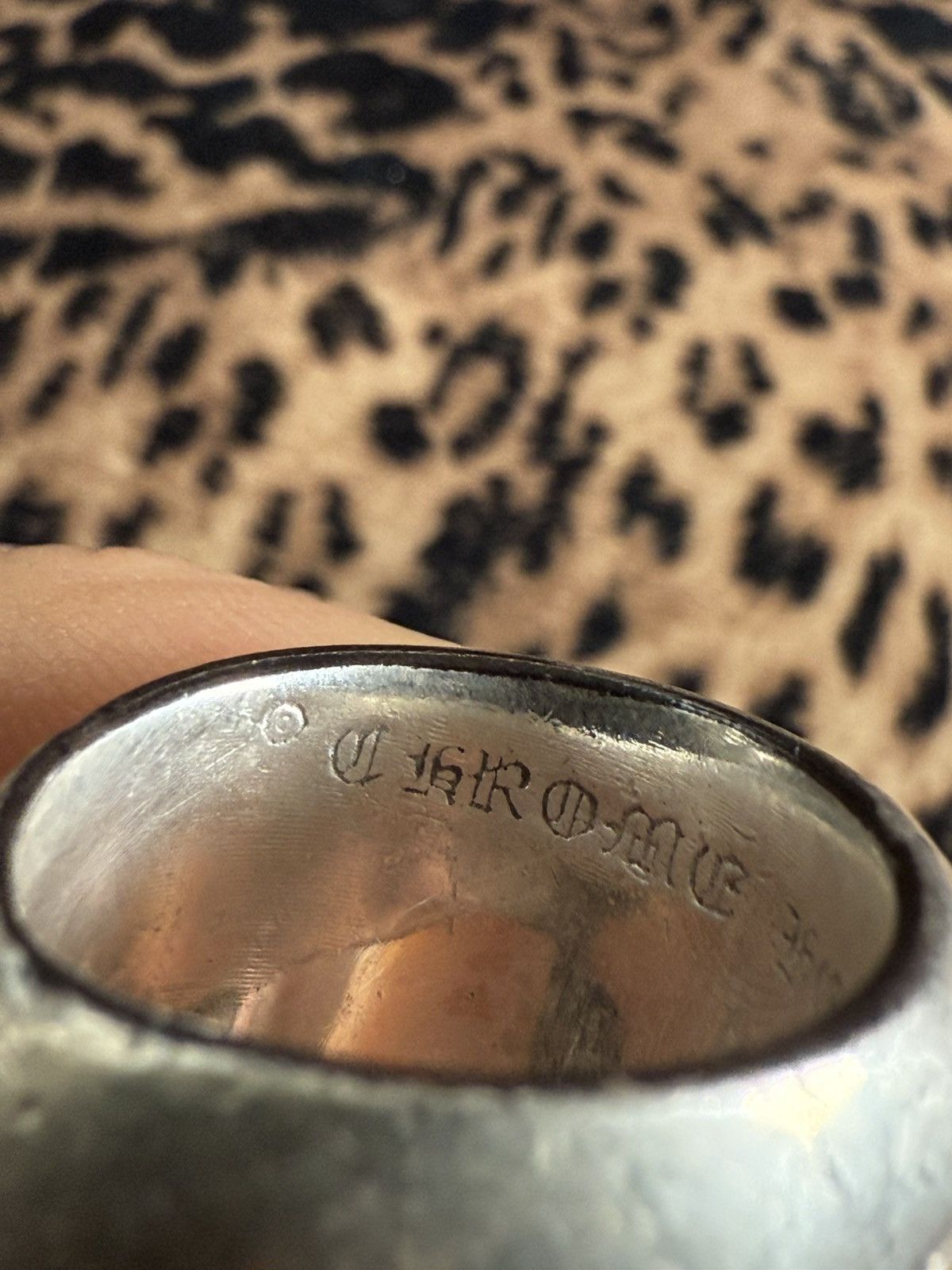 Chrome Hearts Chrome Hearts Oval Ring Size ONE SIZE - 4 Thumbnail