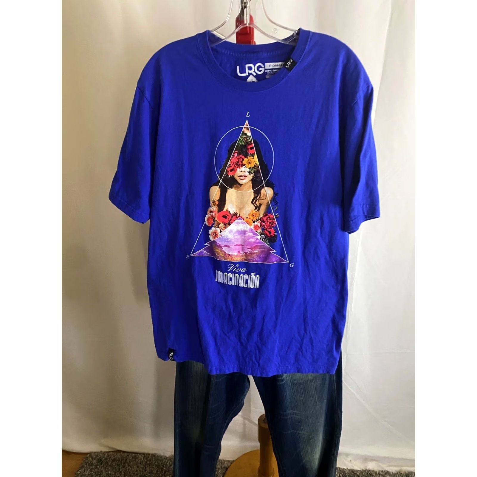 Vintage LRG Imacinacion TEE T SHIRT XL Extra Large Men Sharp TShirt TEE Shirt XL Mens Size US XL / EU 56 / 4 - 5 Thumbnail