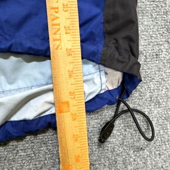 Nautica VINTAGE Nautica Jacket Nylon Windbreaker 2XL Men Royal Blue Black Mid-Length Ski Jacket Big & Tall Mens Blue Windbreaker Size US XXL / EU 58 / 5 - 5 Thumbnail