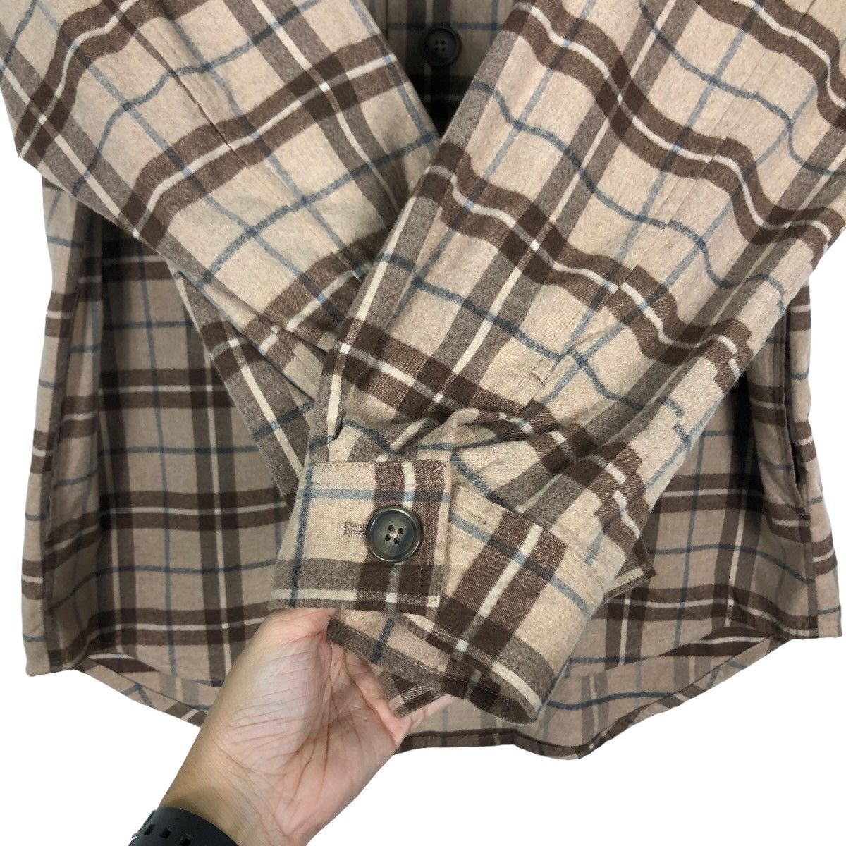 Japanese Brand 🔥90’s Vintage Checkered Jacket GU Japan Issey Miyake Size US XL / EU 56 / 4 - 12 Thumbnail
