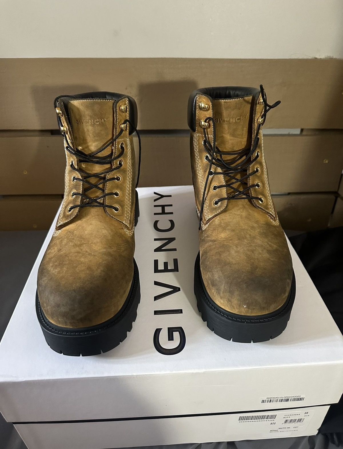 Givenchy Givenchy Calf skin leather Work boot Size US 11 / EU 44 - 7 Thumbnail