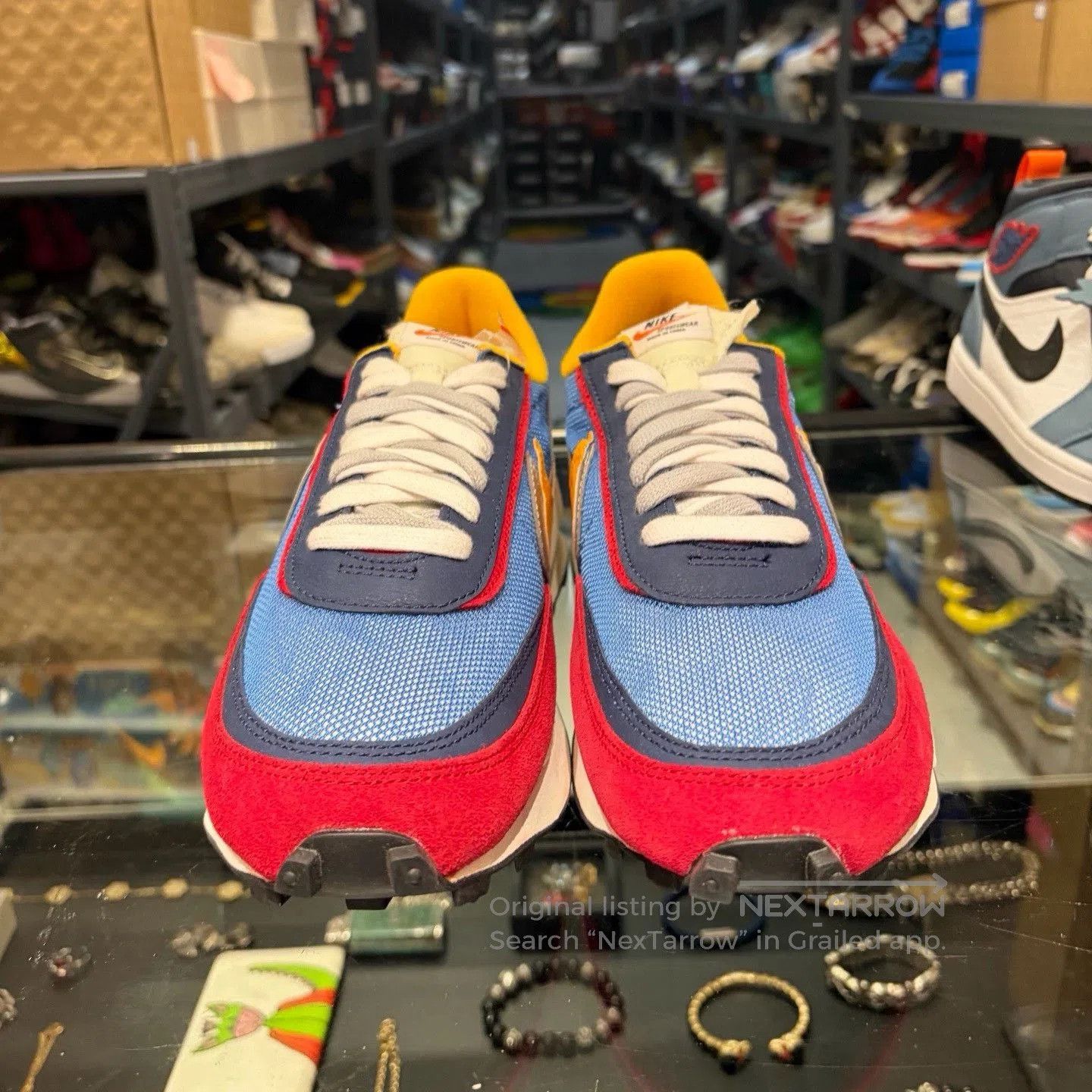 Sacai sacai x Nike LDWaffle Red Blue. Size US 11 / EU 44 - 2 Thumbnail